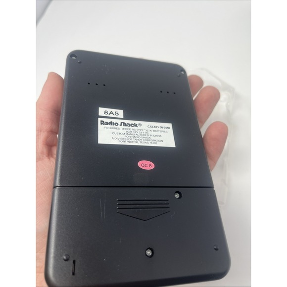 Vtg RADIO‎ SHACK Handheld Electronic Craps Game Tested In Box,Instruction 1996 - Picture 5 of 9